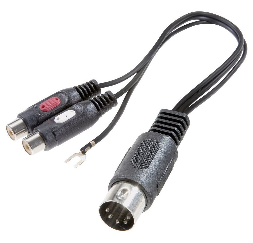 SpeaKa Professional SpeaKa Professional SP-7870284 Cinch / DIN-Anschluss Audio Y-Adapter Audio-Adapter, 20.00 cm von SpeaKa Professional