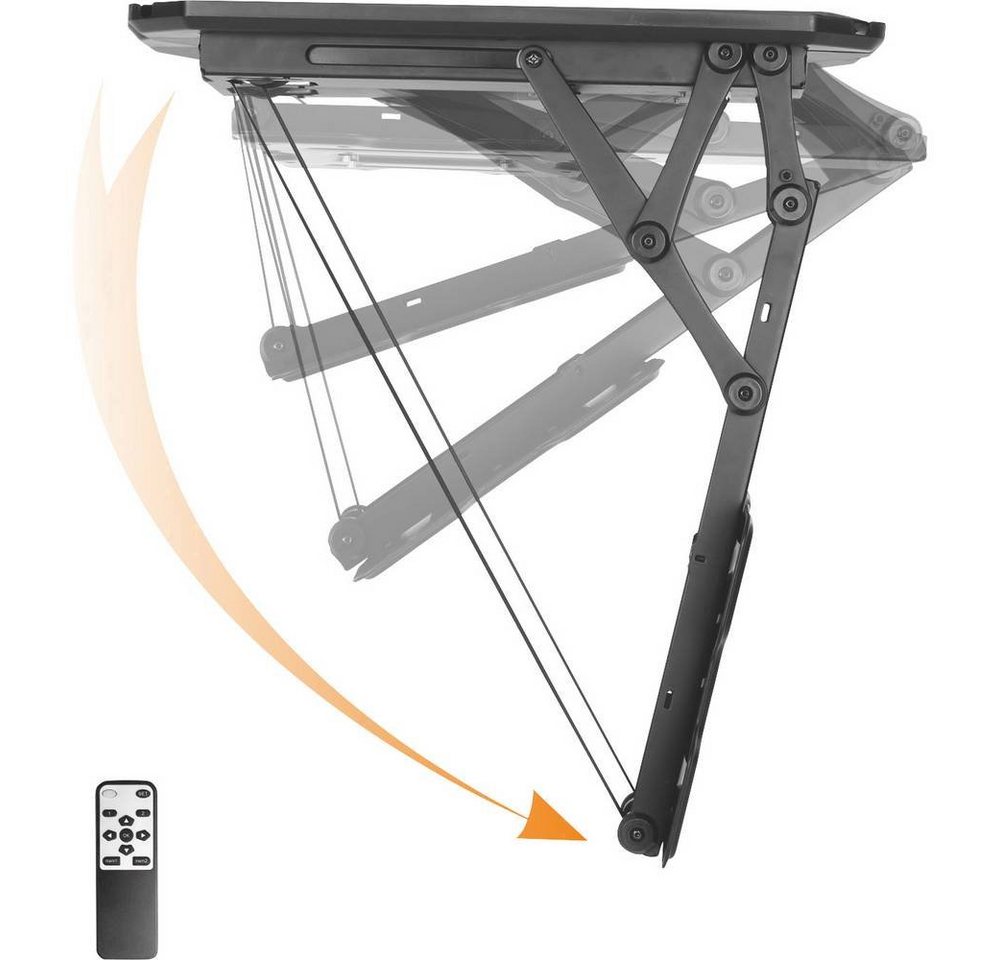 SpeaKa Professional TV-Deckenhalterung Motorisiert" TV-Deckenhalterung, (Mit Fernbedienung, Ausziehbar, Motorisiert)" von SpeaKa Professional