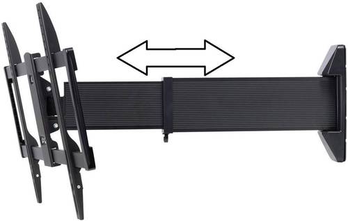 SpeaKa Professional TV-Wandhalterung 94,0cm (37 ) - 177,8cm (70 ) Neigbar+Schwenkbar, Rotierbar, von SpeaKa Professional