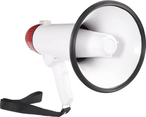 SpeaKa Professional XB-11SR Megaphon mit Haltegurt, Aufnahmefunktion von SpeaKa Professional