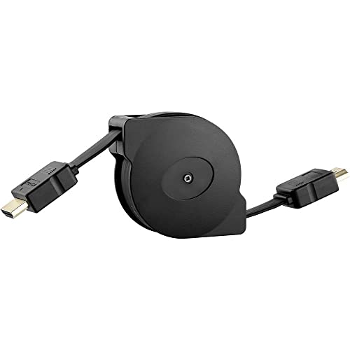 SpeaKa Professional HDMI Anschlusskabel HDMI-A Stecker, HDMI-A Stecker 0.90 m Schwarz SP-9075628 inkl. Aufroller, Audio SpeaKa Professional HDMI Anschlusskabel HDMI-A Stecker, HDMI-A Stecker 0.90 m Schwarz SP-9075628 inkl. Aufroller, Audio von Speaka