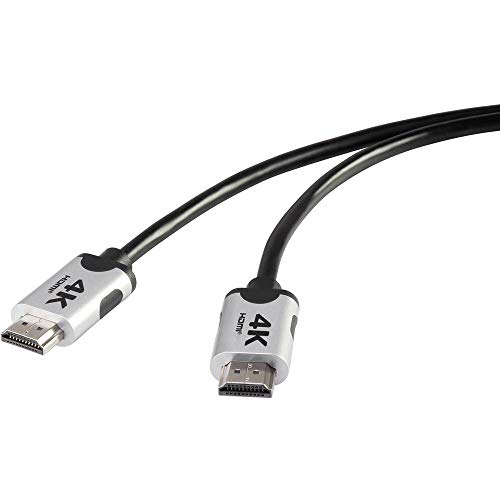 SpeaKa Professional HDMI Anschlusskabel HDMI-A Stecker 2.00 m Schwarz SP-6344136 4K UHD, Audio Return Channel, vergolde SpeaKa Professional HDMI Anschlusskabel HDMI-A Stecker 2.00 m Schwarz SP-6344136 4K UHD, Audio Return Channel, vergolde von Speaka