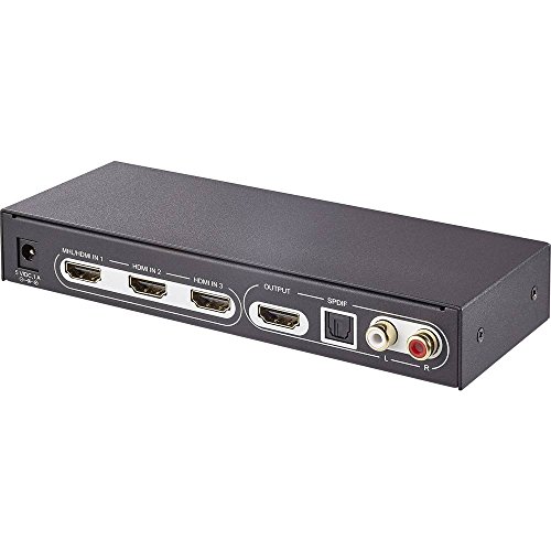 SpeaKa Professional SP-5441116 3 Port HDMI-Switch UHD 4K @ 60 Hz SpeaKa Professional SP-5441116 3 Port HDMI-Switch UHD 4K @ 60 Hz von Speaka