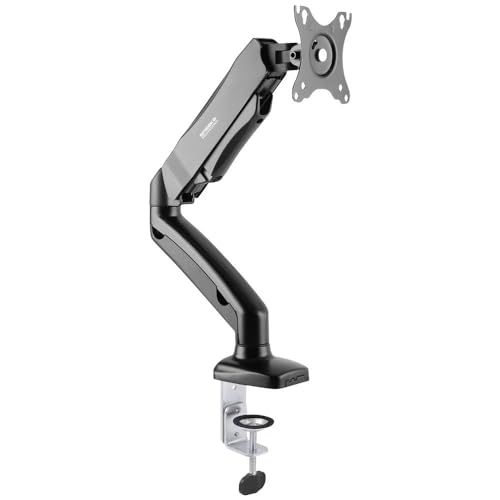 SpeaKa Professional SP-MM-900 1fach Monitorhalterung 43,2 cm (17) - 81,3 cm (32) Gasdruck-Technik, Schwenkbar, Neigba von Speaka