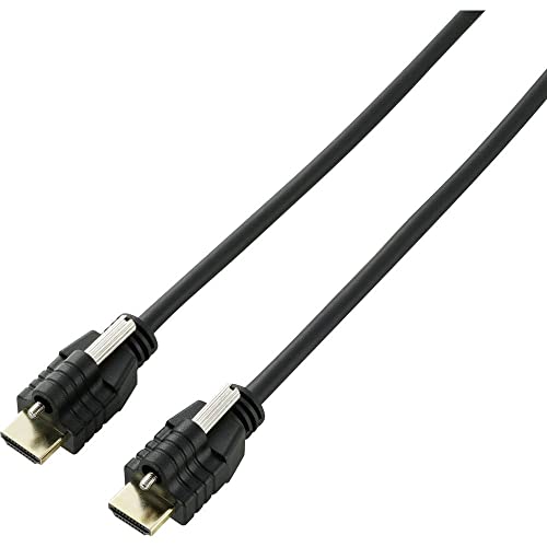 Speaka Professional HDMI Anschlusskabel HDMI-A Stecker, HDMI-A Stecker 2.00 m Schwarz SP-9784184 Audio Return Channel, von Speaka