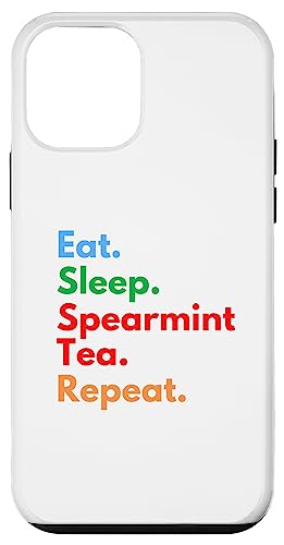 Eat Sleep Spearmint Tea Repeat für Liebhaber von Spearmint-Tee Hülle für iPhone 12 mini Eat Sleep Spearmint Tea Repeat für Liebhaber von Spearmint-Tee Hülle für iPhone 12 mini von Spearmint Tea Lovers Club