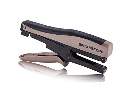 Spec Ops Tools Heftgerät, robust, 45 Blatt, bequemer Griff, 3% an Veteranen gespendet von Spec Ops