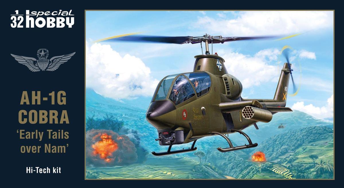 AH-1G Cobra Early Tails over Vietnam - Hi-Tech Kit von Special Hobby