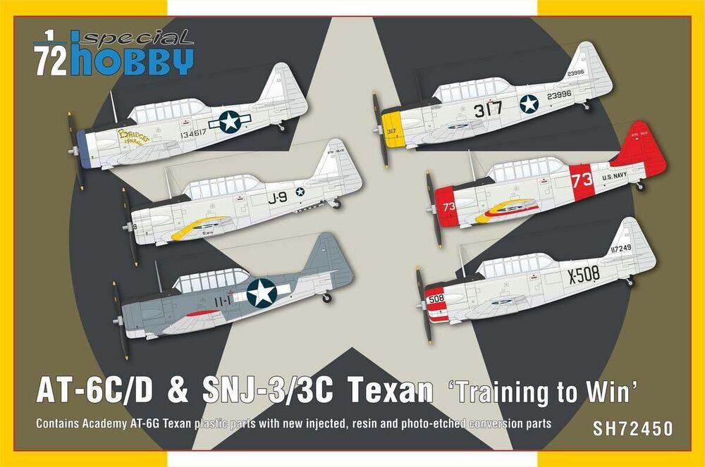 AT-6C/D & SNJ-3/3C Texan Training to Win 1/72 von Special Hobby