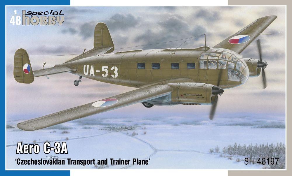 Aero C-3A Czechoslovakian Transport and Trainer Plane von Special Hobby