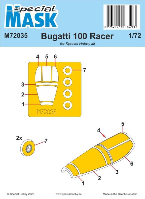 Bugatti 100 MASK von Special Hobby