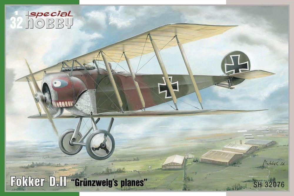 Fokker D.II Grünzweig´s Planes von Special Hobby