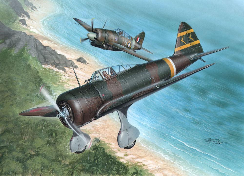 Ki-27 Otsu Nate Over Malaya & Philipp. von Special Hobby