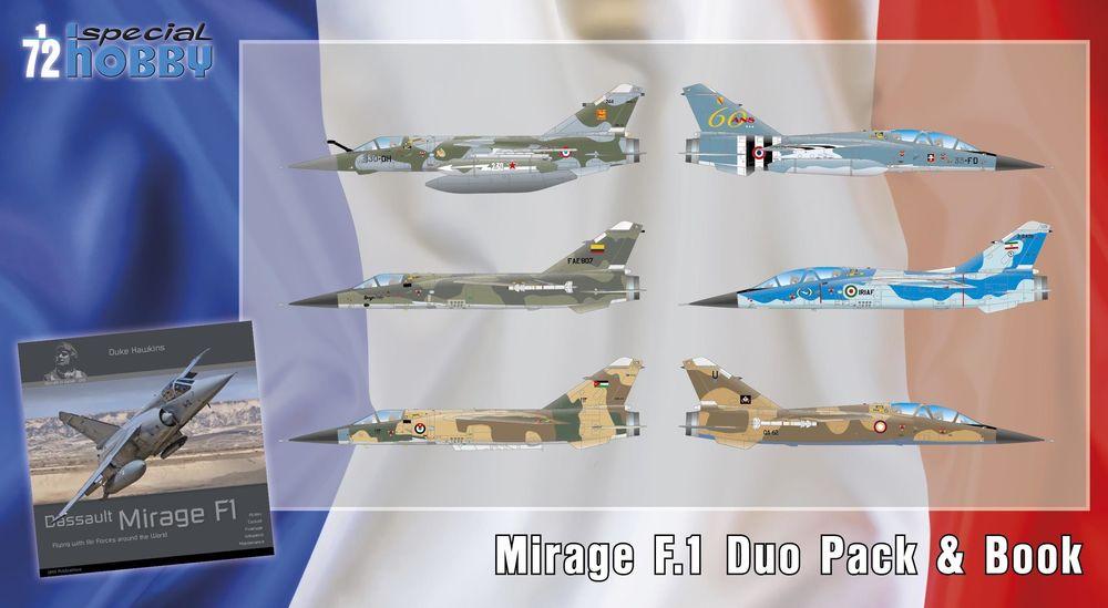 Mirage F.1 Duo Pack & Book von Special Hobby