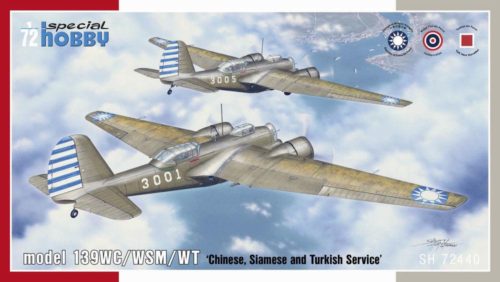 Model 139 WC/WSM/WT Chinese, Siamese and Turkish Service von Special Hobby