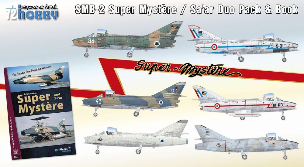 SMB-2 Super Mystere - Duo Pack & Book von Special Hobby