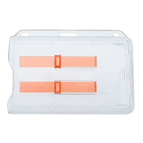 5x Kartenhülle Kartenhalter Ausweishalter Namensschild 2 Karten Hartplastik HORIZONTAL ROTER AUSSCHIEBER 5x Kartenhülle Kartenhalter Ausweishalter Namensschild 2 Karten Hartplastik HORIZONTAL ROTER AUSSCHIEBER von Specialist ID