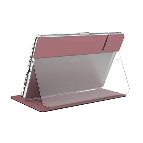 SPECK Schutzhülle/-Cover 'Balance Folio' mit Standfunktion für Apple iPad (2019), Roségold/Klar von Speck