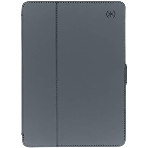 Speck Balance Folio - Slim Protective Folio Case for iPad 9.7-Inch (2018/2017), 9.7-Inch iPad Pro, iPad Air 2/Air (Stormy Grey/Charcoal Grey) von Speck