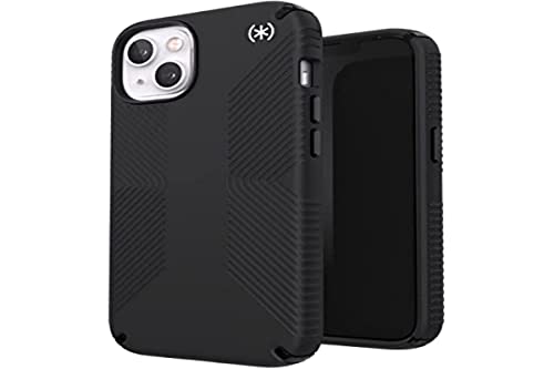 Speck Presidio2 Grip Hülle für iPhone 13 mit MICROBAN, Black von Speck