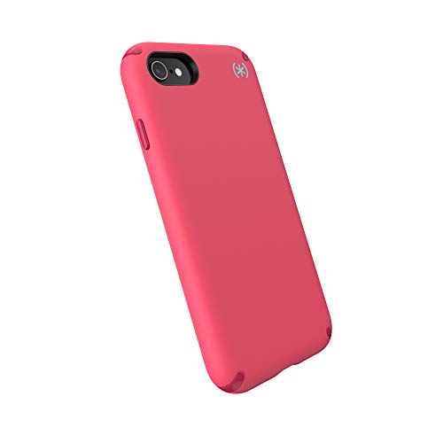 Speck Presidio2 Pro Schutzhülle, kompatibel mit iPhone SE (2020)/iPhone 8/iPhone 7, Goji Berry Pink/Seidenschal, Rot/Zeal Teal (136209-9131) von Speck