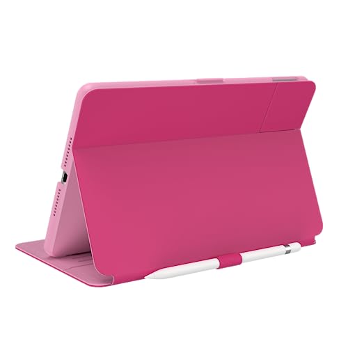 Speck Products Balance Folio iPad 10.2 Zoll (2019/2020) Hülle und Ständer, Digital Pink/Blossom Pink von Speck