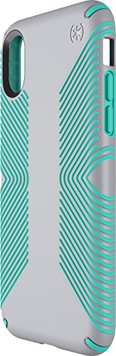 Speck Products Presidio Grip Schutzhülle für iPhone XS/iPhone X, Delfingrau/Aloe-Grün Speck Products Presidio Grip Schutzhülle für iPhone XS/iPhone X, Delfingrau/Aloe-Grün von Speck