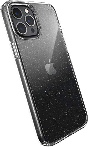 Speck Products Presidio Perfect-Clear + Glitter iPhone 12 Pro Max Hülle, Klar mit Gold Glitzer/Klar Speck Products Presidio Perfect-Clear + Glitter iPhone 12 Pro Max Hülle, Klar mit Gold Glitzer/Klar von Speck