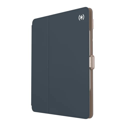 Speck Products iPad Pro 12,9 Zoll (2022) Balance Folio mit Microban (Mandelmilch/Mokka/Anthrazit), Hülle von Speck