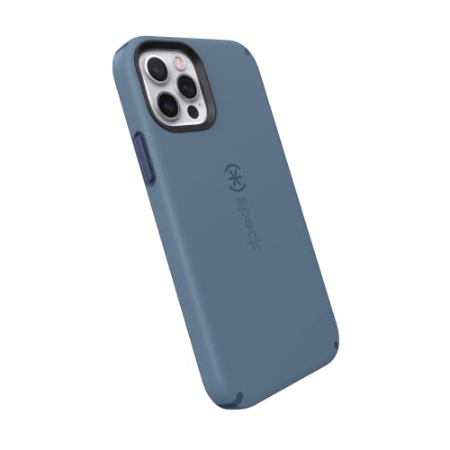 Speck Produkte Candyshell Pro Hülle passend für iPhone 12 und 12 Pro, 6,1 Zoll Modell, kompatibel mit MagSafe, Mystery Blue/Faded Denim Speck Produkte Candyshell Pro Hülle passend für iPhone 12 und 12 Pro, 6,1 Zoll Modell, kompatibel mit MagSafe, Mystery Blue/Faded Denim von Speck