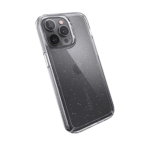 Speck-Produkte Gemshell Glitter iPhone 13 Pro-Schutzhülle, Transparent/Transparent mit Platin-Glitzer Speck-Produkte Gemshell Glitter iPhone 13 Pro-Schutzhülle, Transparent/Transparent mit Platin-Glitzer von Speck