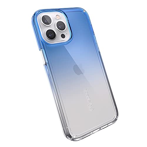 Speck-Produkte Gemshell Ombre iPhone 13 Pro Max/iPhone 12 Pro Max-Schutzhülle, Kyanit-Blau/Transparent von Speck