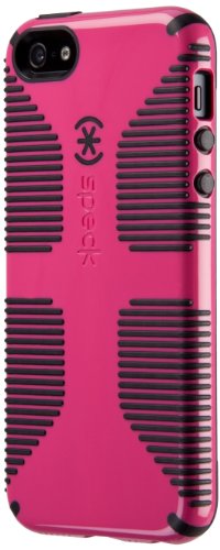 Speck SPK-A1570 CandyShell Grip Case für Apple iPhone 5 Raspberry pink/schwarz von Speck