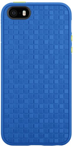Speck SPK-A2494 Apple iPhone5/5S PixelSkin HD Schutzhülle Cobalt blau/lemongras gelb von Speck