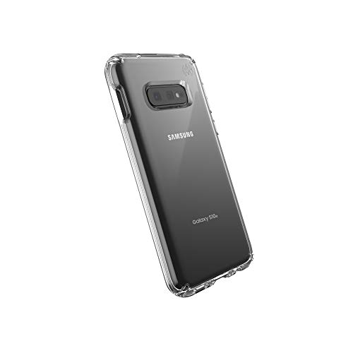 Speck Samsung Galaxy S10E Schutzhülle Handyhülle Schützende Hülle Tasche dünne Schale Hardcase Beständig für Samsung Galaxy S10E - Presidio Stay Clear - Transparent von Speck
