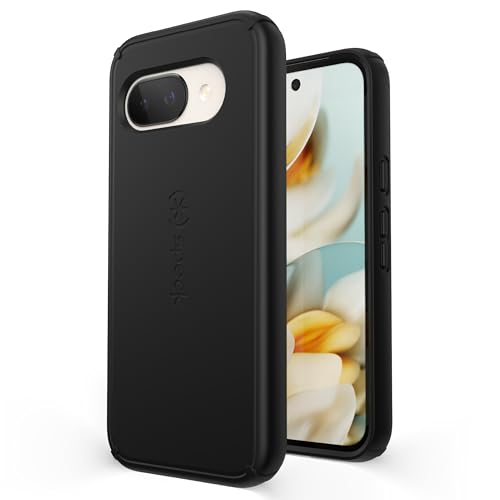 Speck Schutzhülle kompatibel mit Google Pixel 9a – Schlanker Fallschutz mit erhöhter Einfassung – Fortschrittliche Stoßdämpfung – Soft-Touch-Design – ImpactHero Slim – Schwarz Speck Schutzhülle kompatibel mit Google Pixel 9a – Schlanker Fallschutz mit erhöhter Einfassung – Fortschrittliche Stoßdämpfung – Soft-Touch-Design – ImpactHero Slim – Schwarz von Speck