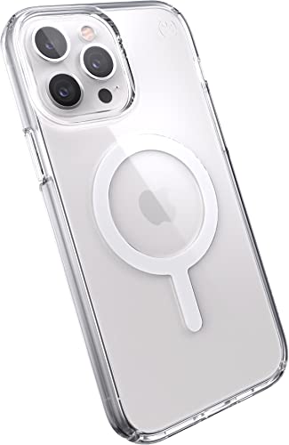 Speck iPhone 13 Pro Max Presidio Perfect Clear + MS Clear/Clear Presidio Perfect-Clear, Cover, Apple, iPhone 13 Pro Max, 17, 141750-5085, Transparent von Speck
