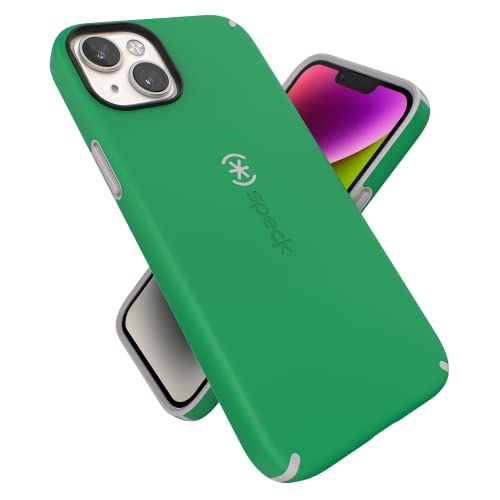 Speck iPhone 14 Plus Hülle – Schlanke Handyhülle mit Fallschutz, Kratzfest mit weicher Haptik für 6,7 Zoll iPhone 14 Hülle Plus – zweilagige Hülle, erneuern Sie Grün/Pullover Grau Candyshell Pro Speck iPhone 14 Plus Hülle – Schlanke Handyhülle mit Fallschutz, Kratzfest mit weicher Haptik für 6,7 Zoll iPhone 14 Hülle Plus – zweilagige Hülle, erneuern Sie Grün/Pullover Grau Candyshell Pro von Speck