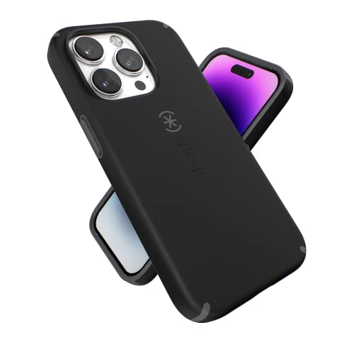 Speck Products CandyShell Pro Schutzhülle für iPhone 14 Pro, Schwarz/Schiefergrau Speck Products CandyShell Pro Schutzhülle für iPhone 14 Pro, Schwarz/Schiefergrau von Speck