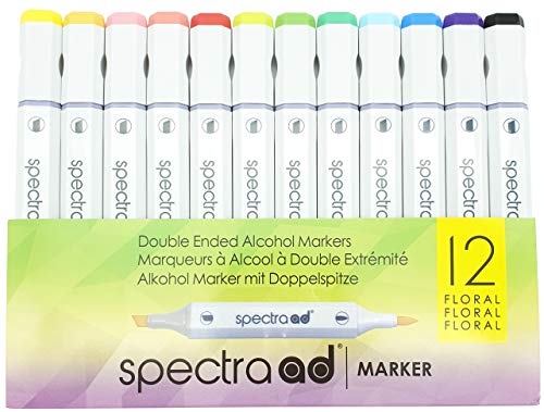 Spectra AD Marker Set of 12 - Floral von Spectra AD