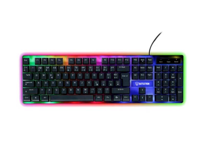 Spectrum Gamingtastatur Gaming Tastatur Qwertz LED Backlight Gaming-Tastatur von Spectrum