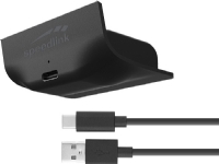 SPEEDLINK PULSE X Play & Charge Power Kit, Xbox Series X, Spiele-Controllerbatterie, Schwarz, 3 m, 8 h, Nickel-Metallhydrid (NiMH) von SpeedLink