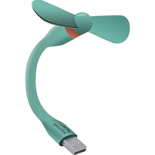 AERO MINI USB Fan, turquoise-coral von Speedlink