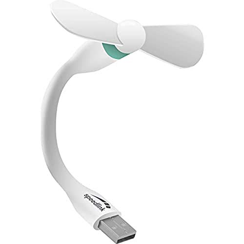 AERO MINI USB Fan, white-turquoise von Speedlink