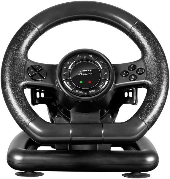 Black Bolt PC Racing Wheel schwarz von Speedlink