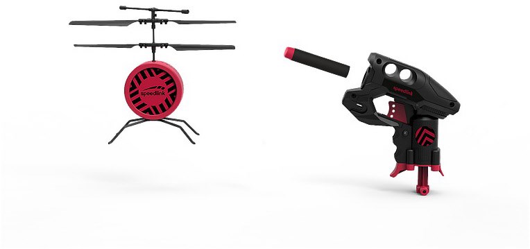 Drone Shooter Game Set schwarz von Speedlink