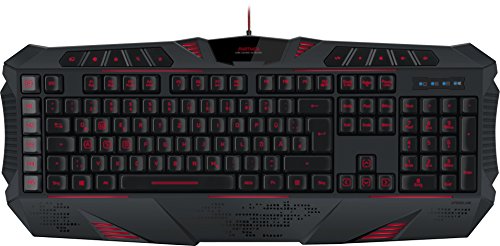 PARTHICA Gaming Keyboard, black - IT Layout von Speedlink
