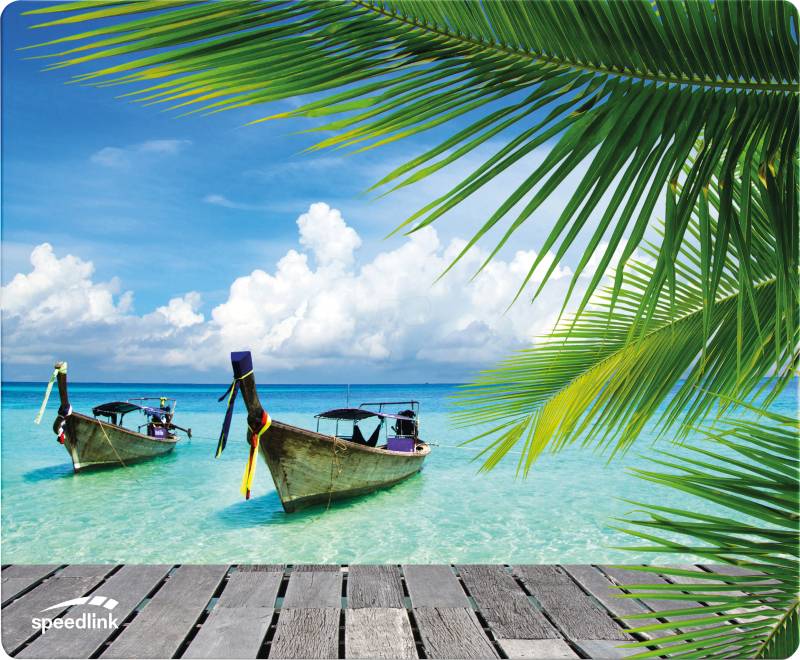 SL-6242-PARADISE - Mauspad, 230 x 190 mm, Motiv Paradise von Speedlink