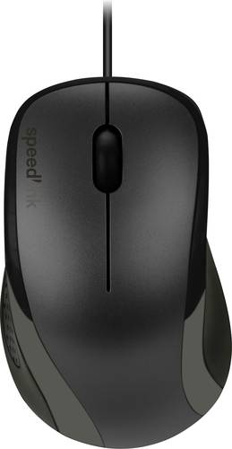 SpeedLink KAPPA Ergonomische Maus USB Optisch Schwarz 3 Tasten 1000 dpi Ergonomisch von Speedlink