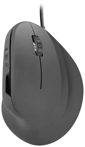 SpeedLink Piavo Ergonomische Maus USB Optisch Schwarz 6 Tasten 800 dpi, 1200 dpi, 1600 dpi, 2400 dpi von Speedlink